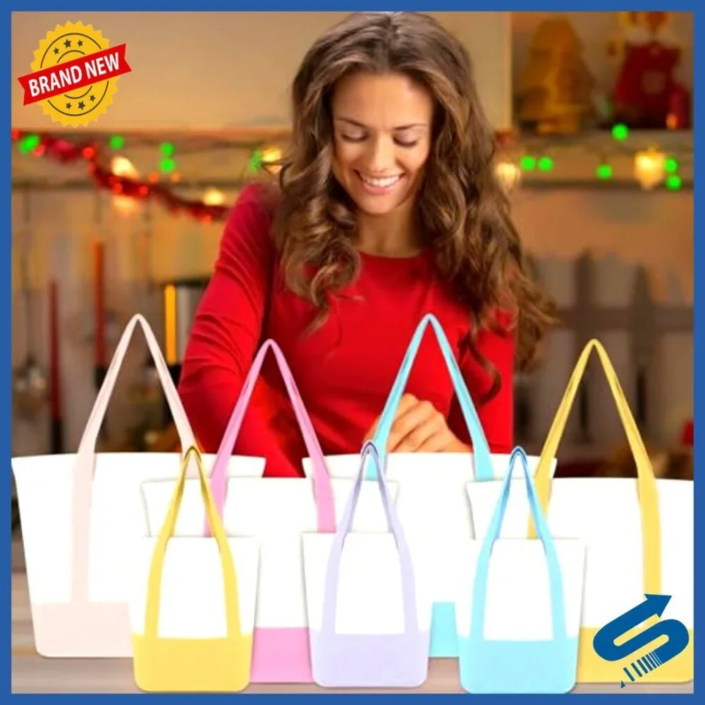 Heavy Duty Canvas Tote Bag Reusable Grocery Shopping Bag with Pocket